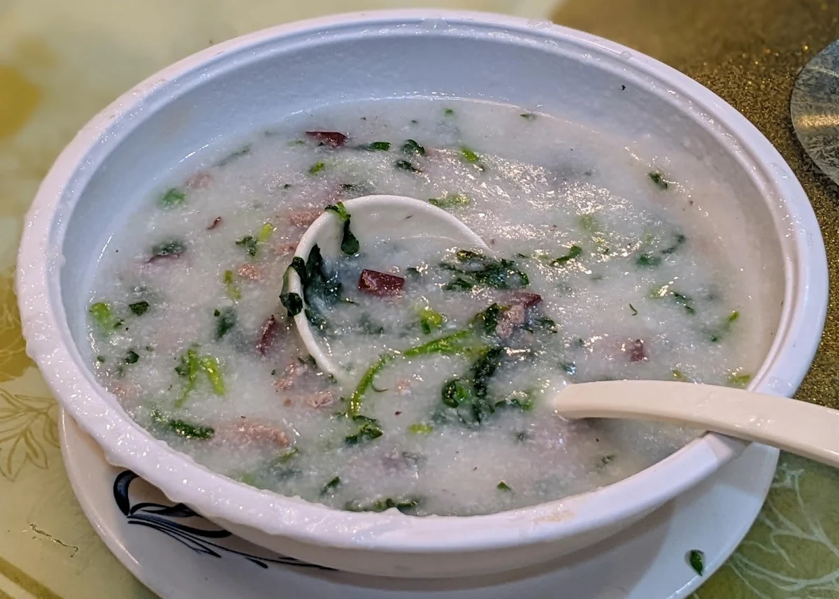 seafood congee 海鲜粥, Kwan Luck Restaurant